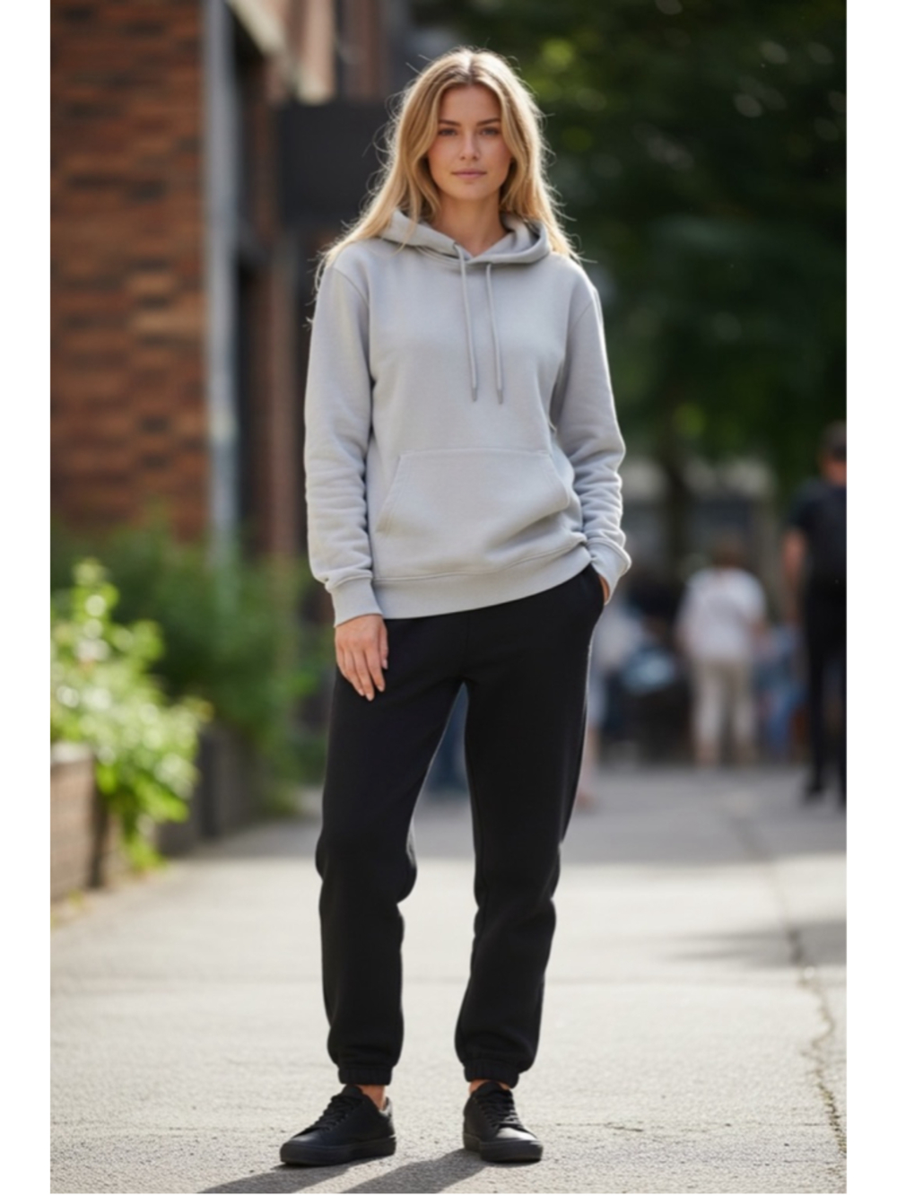 Arc'teryx Gray Hoodie Womens Medium Pullover Sweatshirt Minimalist Athleisure